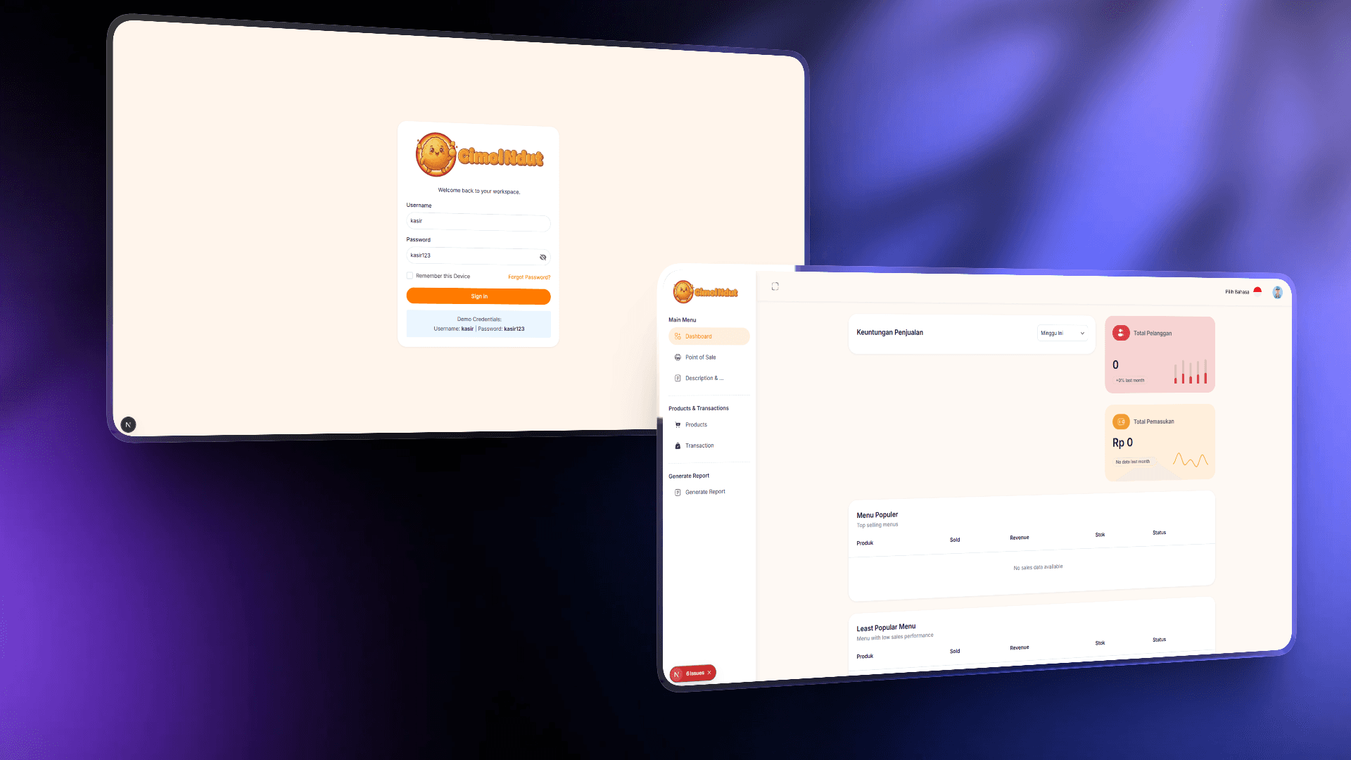 CimolNdut POS System